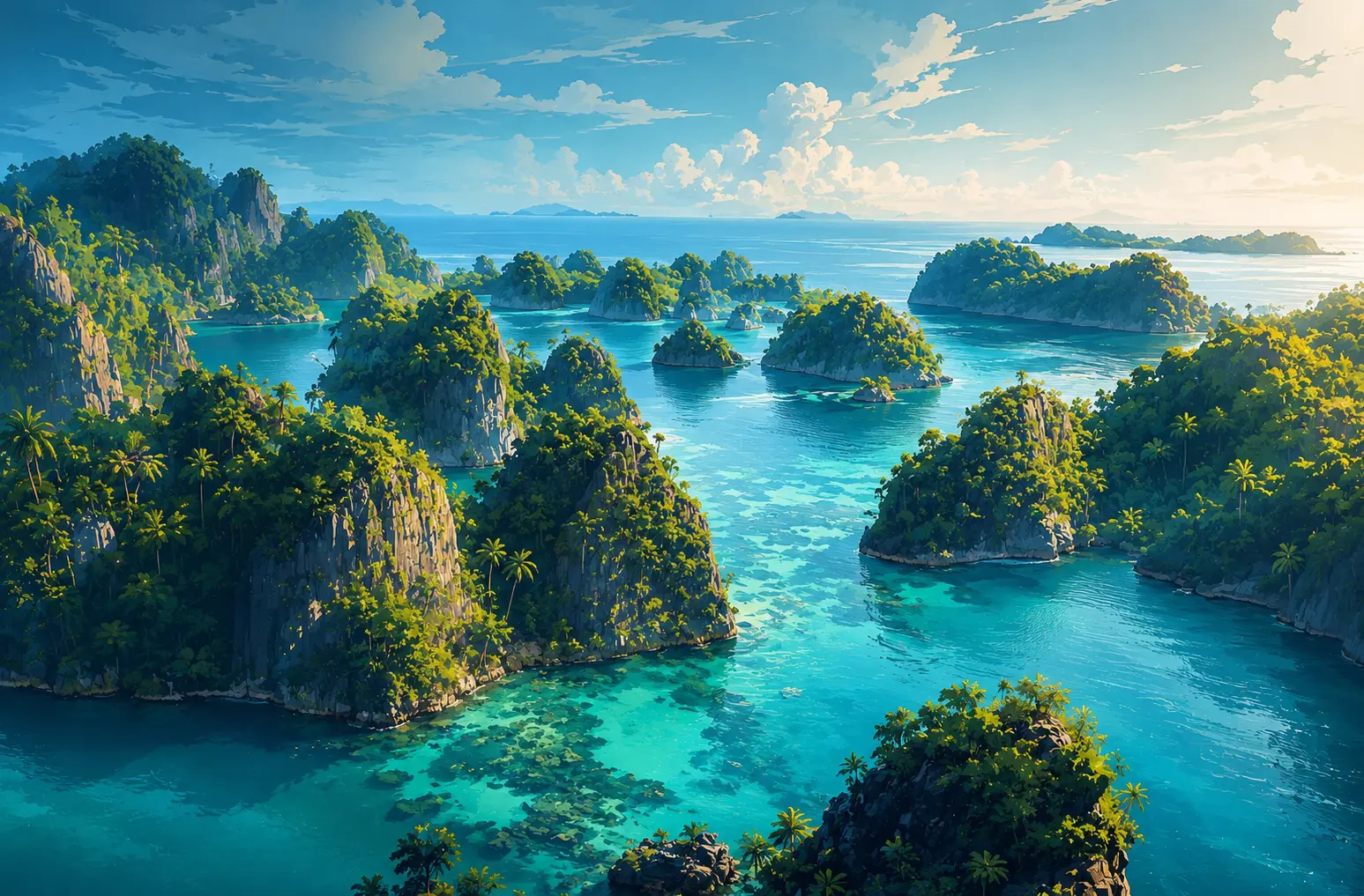 Map of Indonesia Oceans